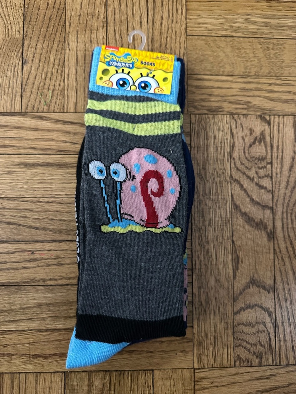 SpongeBob SquarePants Gary the Snail socks multi pack - shoe size 6-12 - NWT